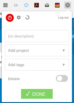 toggl__edit_desc_and_project_when_start_timer_in_chrome