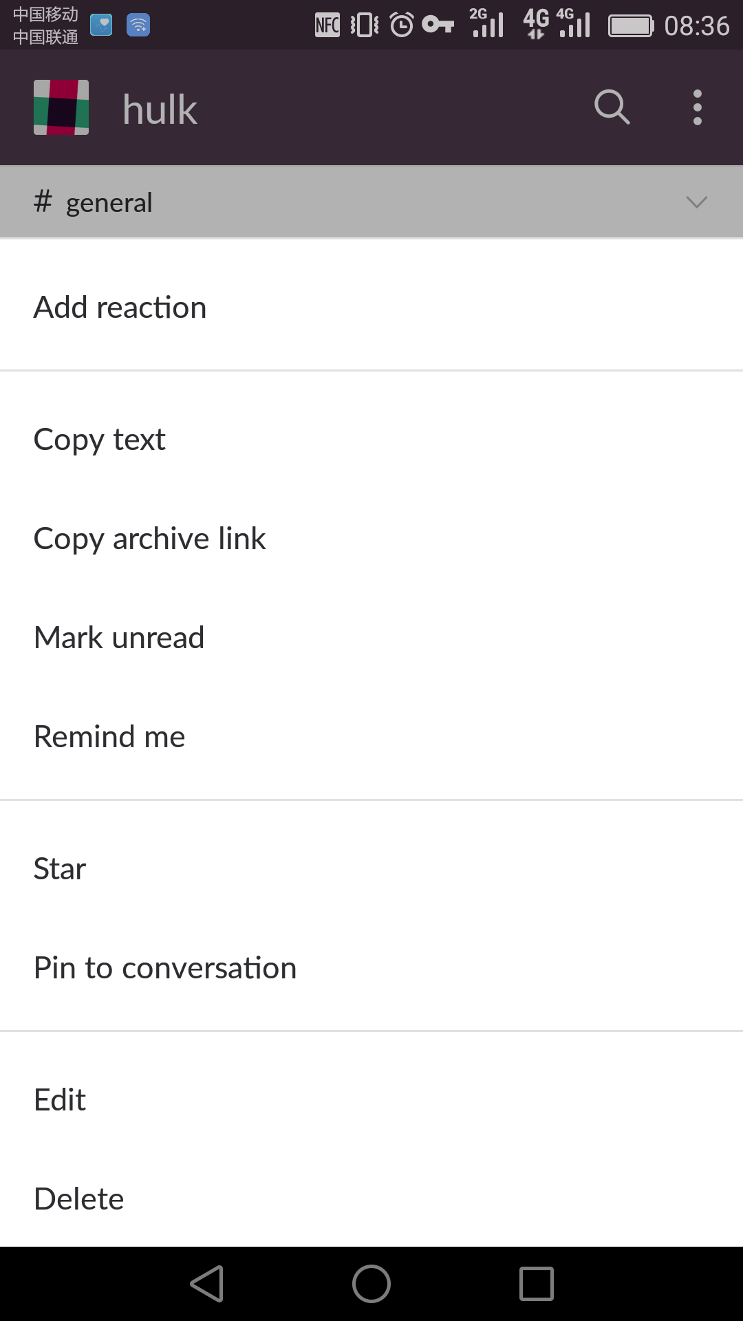 slack message management